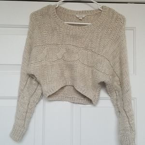77 kids/ AE cropped sweater